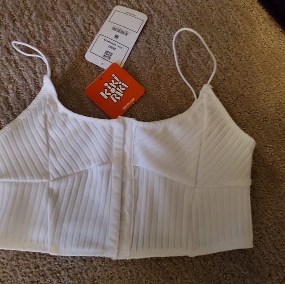 Kiki Riki HAD ENOUGH CROP CAMI - Picture 8 of 11